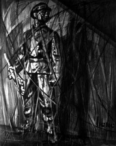 Dupla2001150x120cm Grafitvaszon